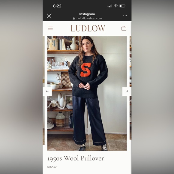 Amazing wool Varsity cardigan - Picture 6 of 6